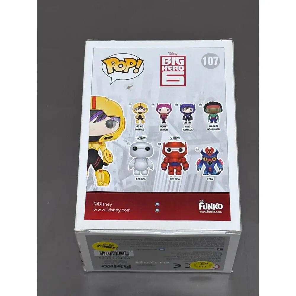 Funko Pop! #107 Big Hero 6 Go Go Tomago Vinyl Figure